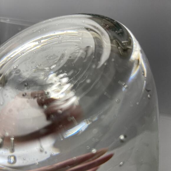 Pair Bubble Glass Drinking Glasses for Tea or Water - Picture 9 of 9